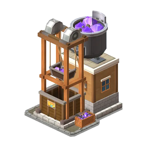 Purple Magicluster Digsite